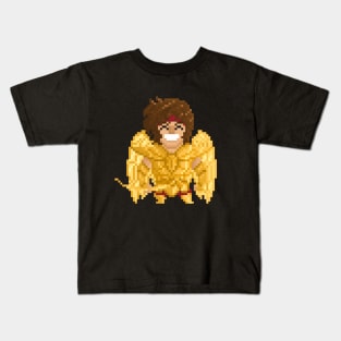 8bit Gamer Saint Seiya Sagittarius Kids T-Shirt